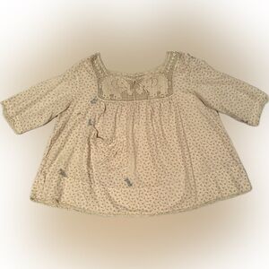 RARE RARE Magnolia Pearl Eula Blouse with Elephant Yoke